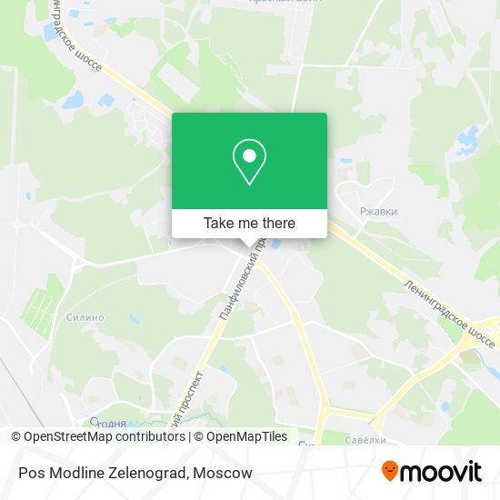Pos Modline Zelenograd map