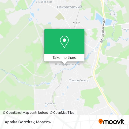 Apteka Gorzdrav map