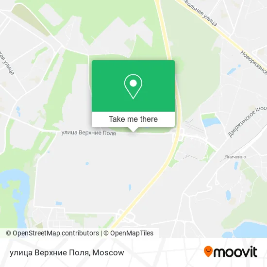 улица Верхние Поля map