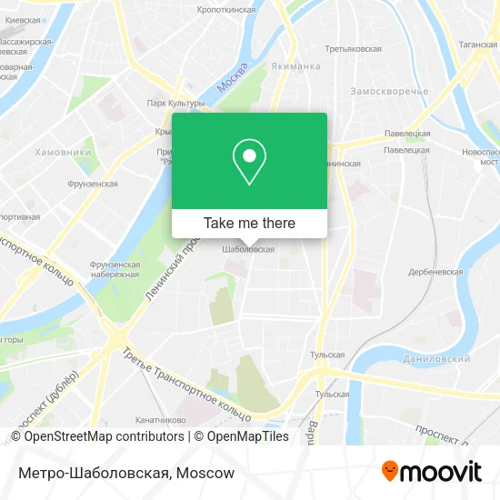 Метро-Шаболовская map