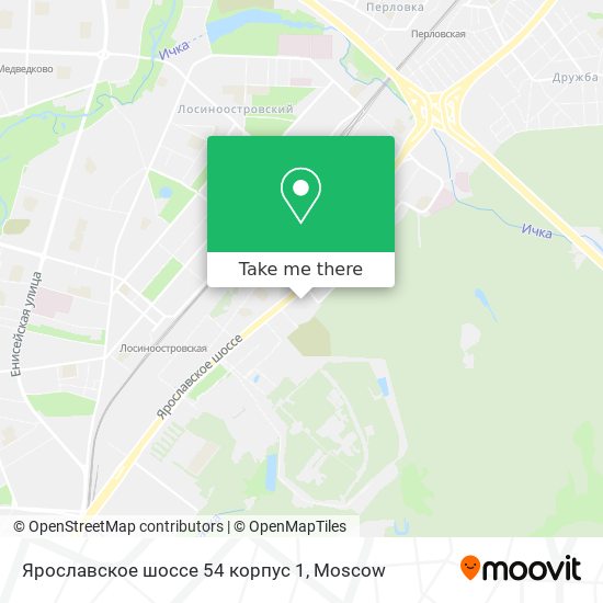 Ярославское шоссе 54 корпус 1 map