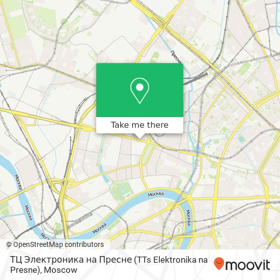 ТЦ Электроника на Пресне (TTs Elektronika na Presne) map