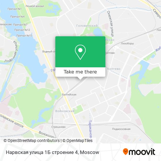 Нарвская улица 1Б строение 4 map