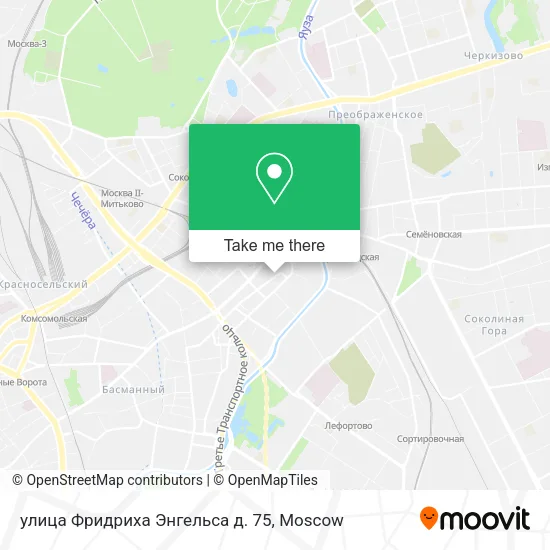 улица Фридриха Энгельса д. 75 map