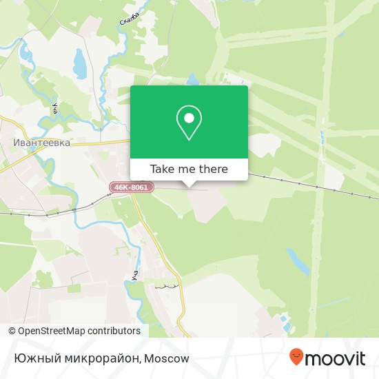 Южный микрорайон map