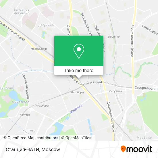 Станция-НАТИ map