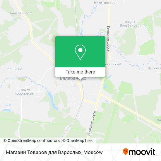 Магазин Товаров для Взрослых map