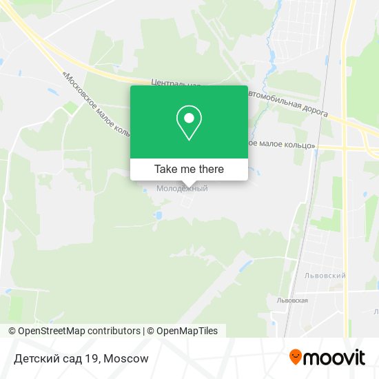 Детский сад 19 map