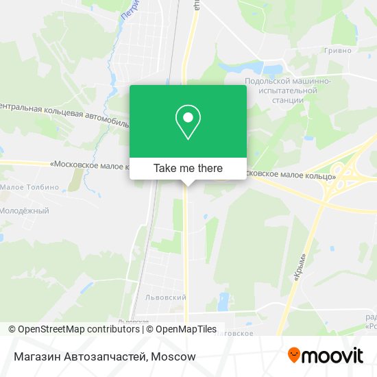 Магазин Автозапчастей map