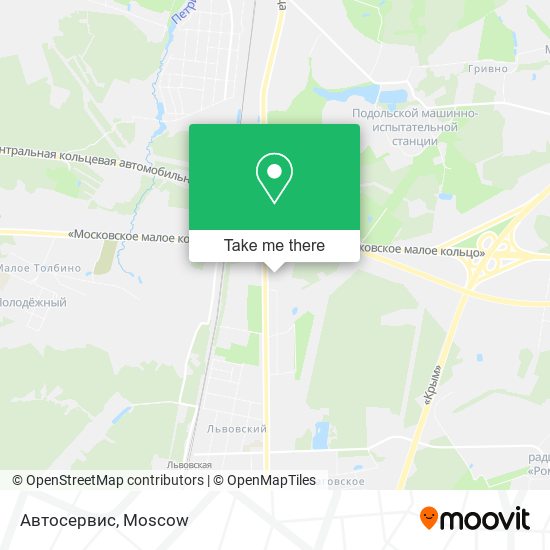 Автосервис map