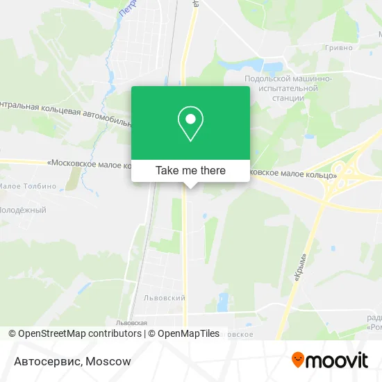 Автосервис map