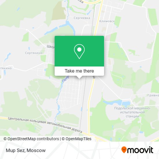 Mup Sez map