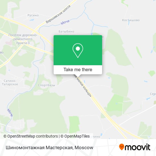 Шиномонтажная Мастерская map