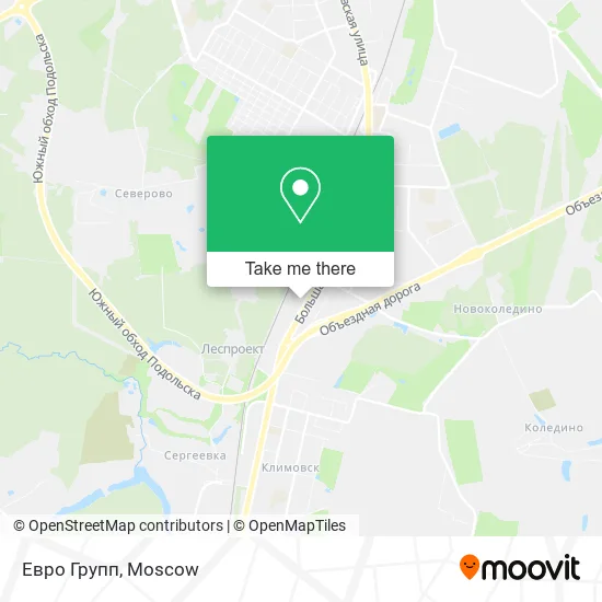 Евро Групп map