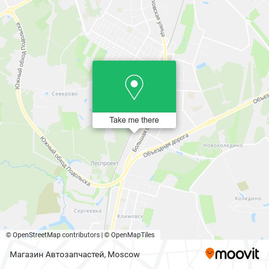 Магазин Автозапчастей map