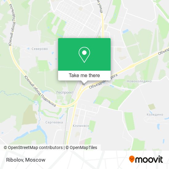 Ribolov map