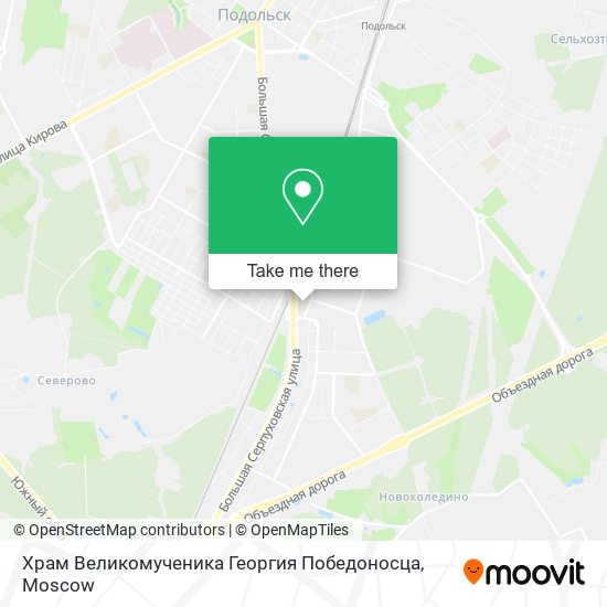 Храм Великомученика Георгия Победоносца map