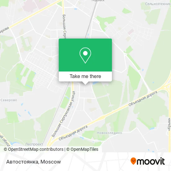 Автостоянка map