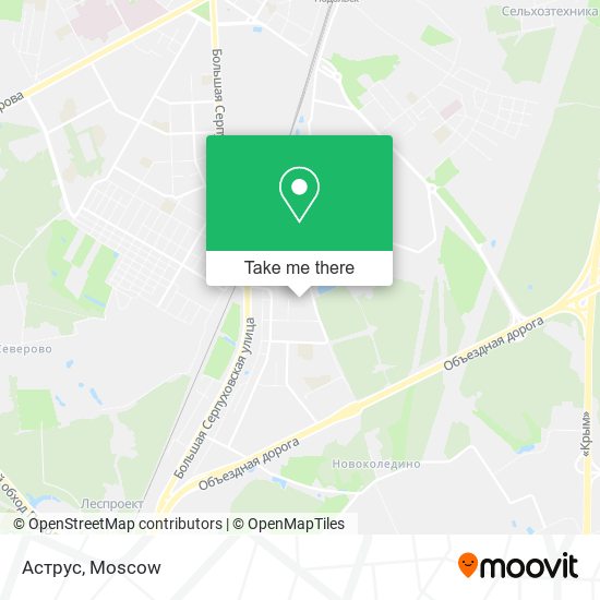 Аструс map