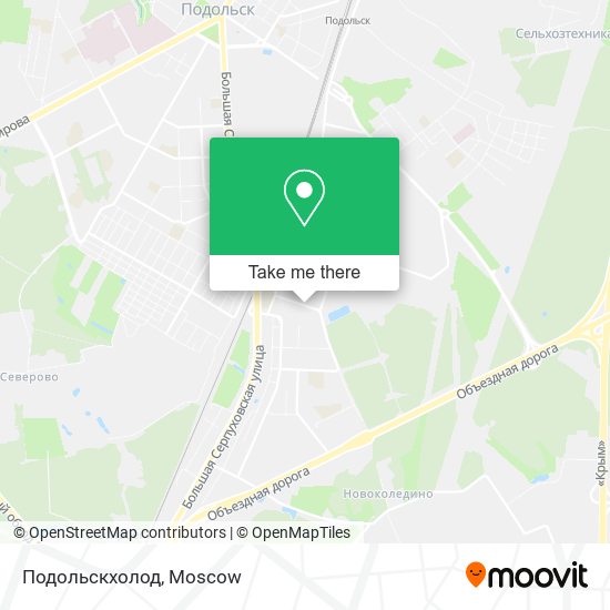 Подольскхолод map