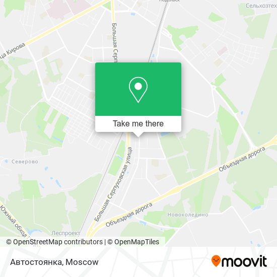 Автостоянка map