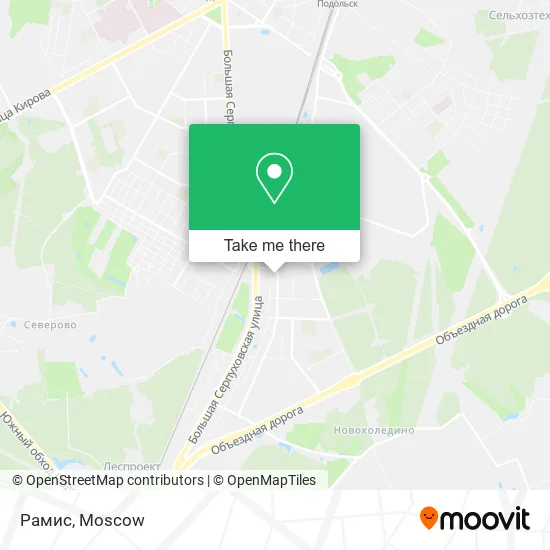 Рамис map