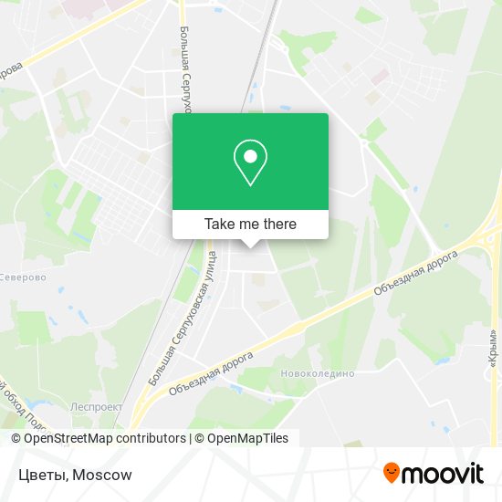 Цветы map