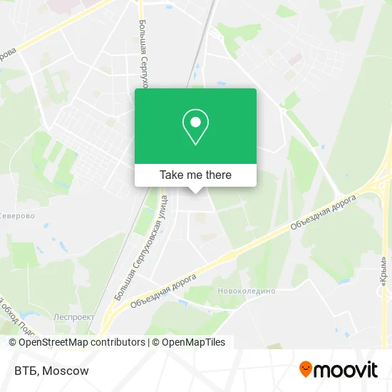 ВТБ map