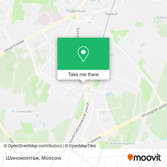 Шиномонтаж map