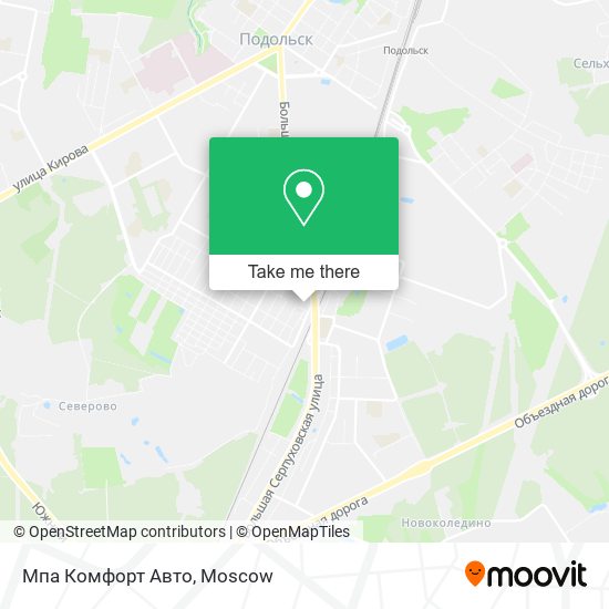 Мпа Комфорт Авто map