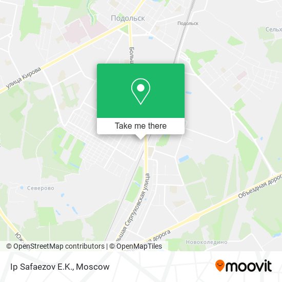 Ip Safaezov E.K. map