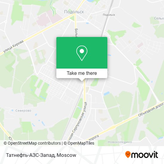 Татнефть-АЗС-Запад map