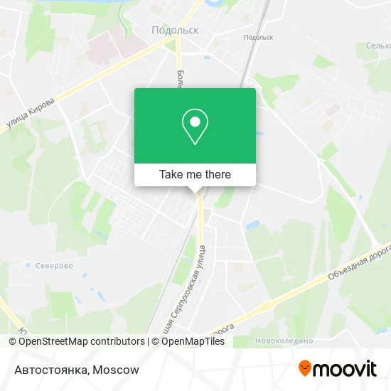 Автостоянка map