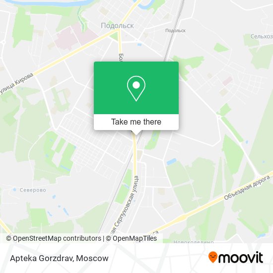 Apteka Gorzdrav map