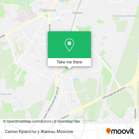 Салон Красоты у Жанны map