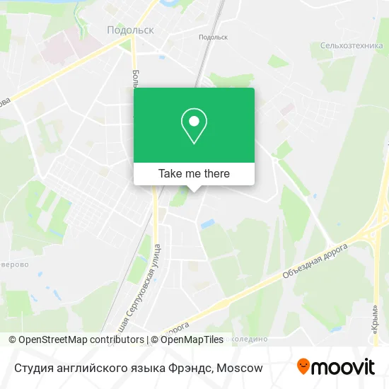 Студия английского языка Фрэндс map