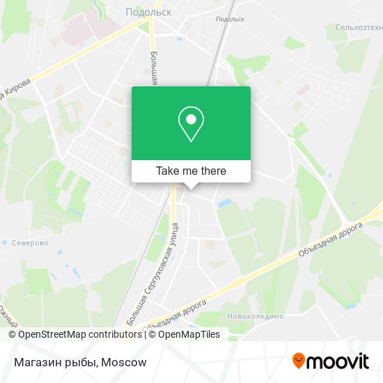 Магазин рыбы map
