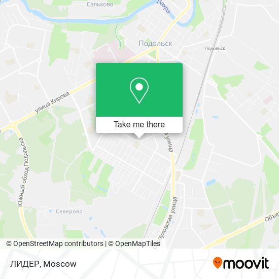 ЛИДЕР map