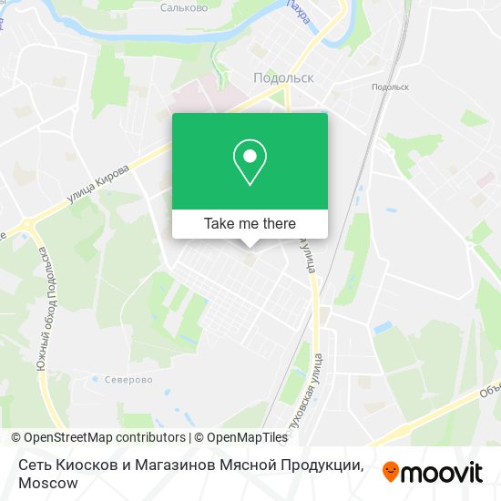 Сеть Киосков и Магазинов Мясной Продукции map