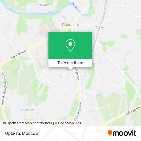 Орбита map