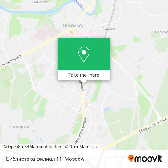 Библиотека-филиал 11 map