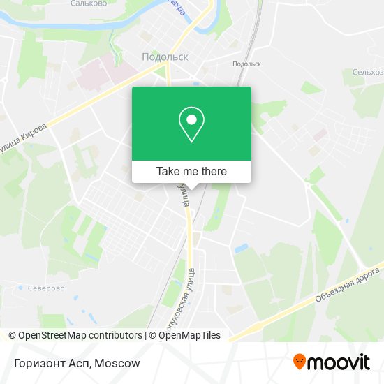 Горизонт Асп map