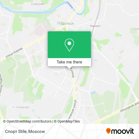 Спорт Stile map