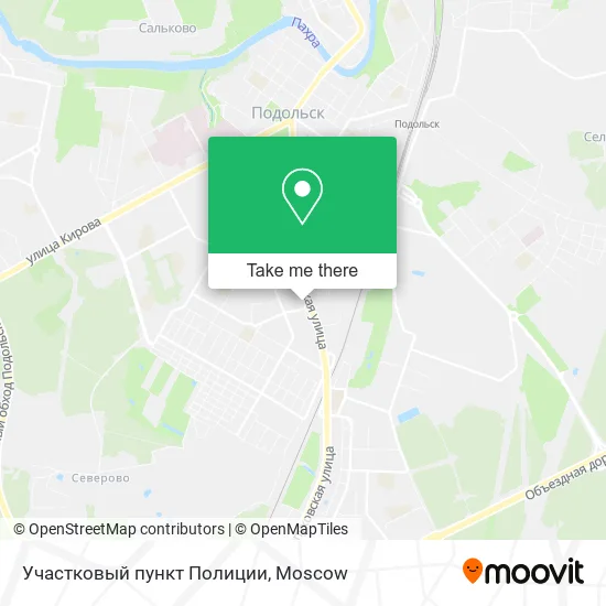 Участковый пункт Полиции map