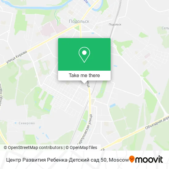 Центр Развития Ребенка-Детский сад 50 map
