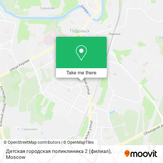 Детская городская поликлиника 2 (филиал) map