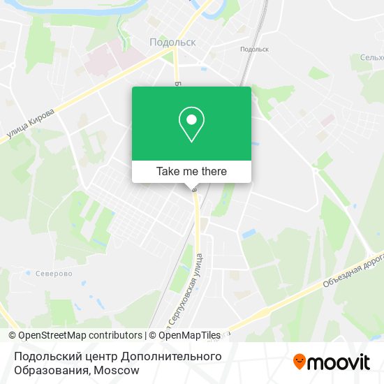 Подольский центр Дополнительного Образования map