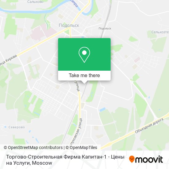 Торгово-Строительная Фирма Капитан-1 - Цены на Услуги map