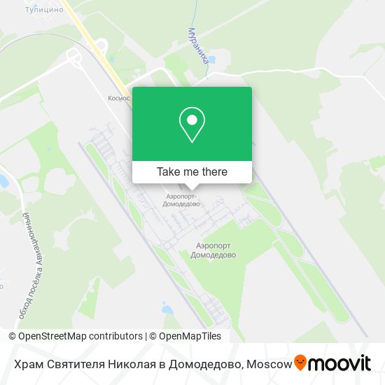 Храм Святителя Николая в Домодедово map