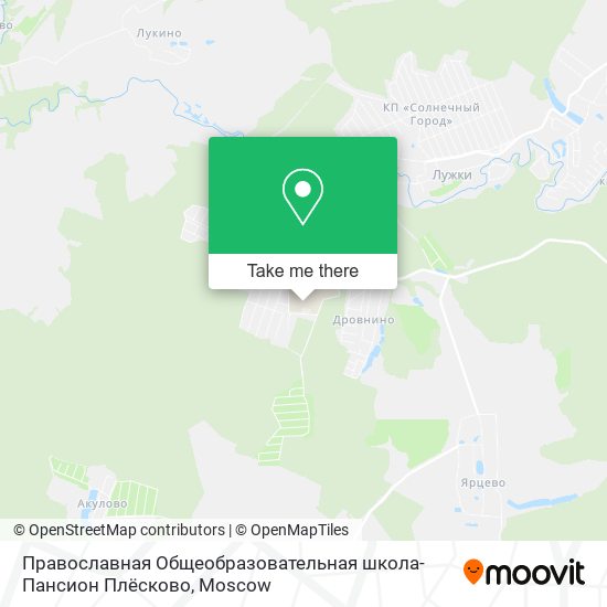 Православная Общеобразовательная школа-Пансион Плёсково map